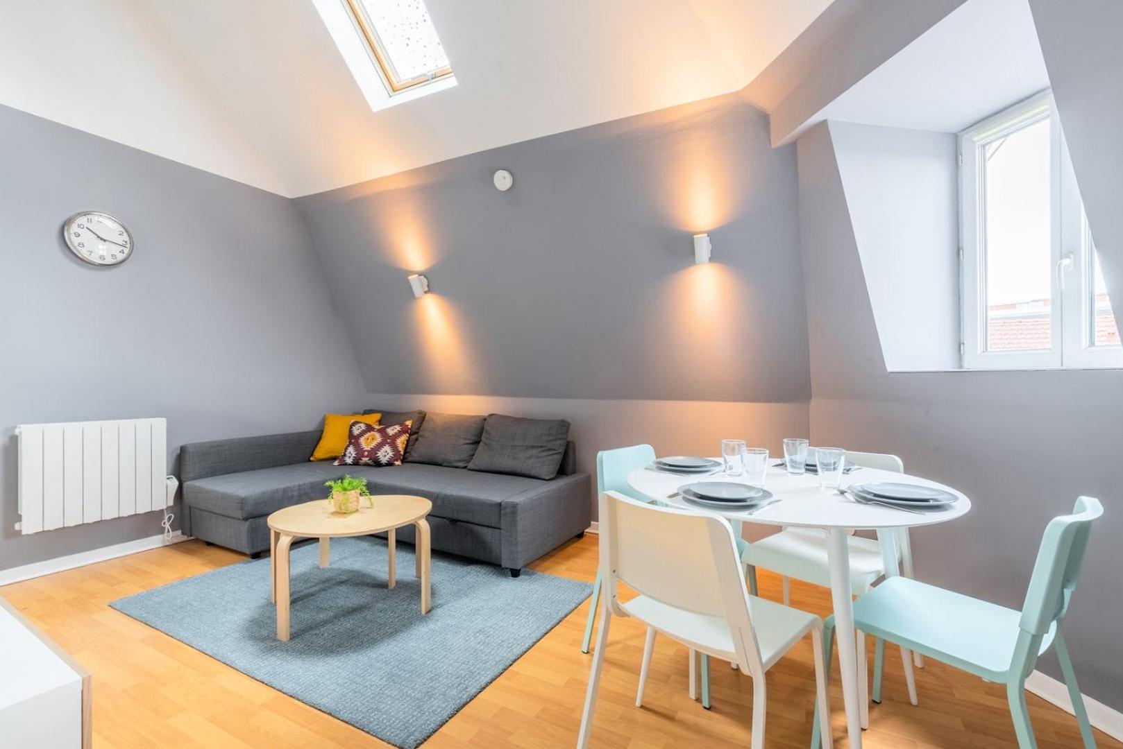 Lille Proche Wazemmes/Jb Lebas - 2 Bed Apartment Luaran gambar